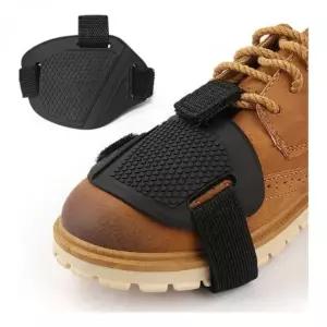 바이크 라이딩 신발 변속기 보호 패드 미끄럼 방지 커버 토시