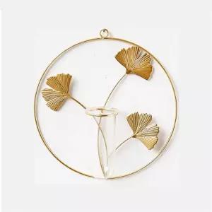 철제 와이어 벽걸이 화병 꽃병 세트 4종 인테리어소품 장식용 디자인 수경식물 실내 장식 조화 거실 침실