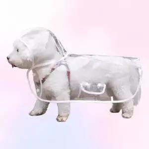 투명 강아지 우비 애견 레인코트 산책 방수옷 반려동물우비 반려동물용품 강아지우비