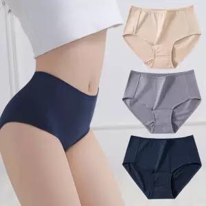 (제이지몰)여성 부인용 엄마 할머니 안심 속옷 데일리 맥시 하이웨스트 요실금 팬티 3매 세트