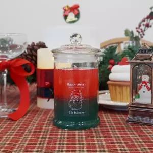 [아트박스]/후유센 시그니처 투톤 젤캔들 - 크리스마스 (산타클로스)