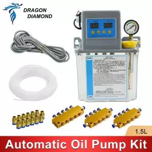 호환  1.5L 윤활유 펌프 키트 220V 자동 윤활유 펌프 CNC 그리스 전 윤활 윤활기