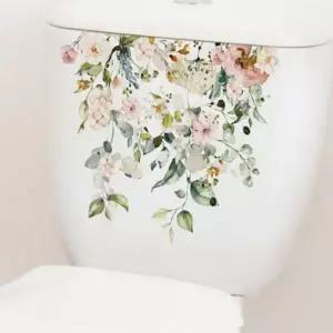 욕실 인테리어 변기 장식 스티커 방수 접착 데코스티커