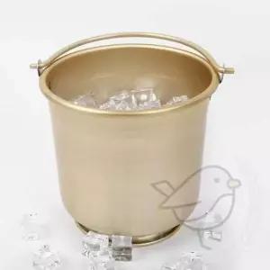 [셀러에이드]양은 와인 쿨러 얼음 보관통 소주 냉각기 샴페인 서빙 버킷