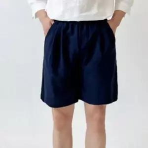 [셀러에이드]남성용 여름용 투턱 밴딩 린넨 숏팬츠 데일리 쿨 반바지