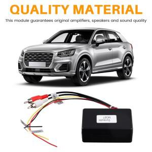 VW Dynaudi 호환o Skoda Kodiaq 용 새 자동차 스테레오 대부분의 광섬유 라디오 디코더 증폭기 어댑터 박스