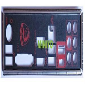 IO 실드 백 플레이트 블렌드 브래킷 MSI B250M 모르타르 MS7A69 마더보드 메인보드용