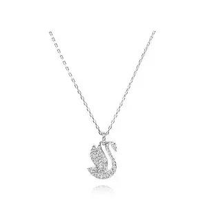 여성 Iconic Swan 스완 미디움 목걸이(R1)(5647872)