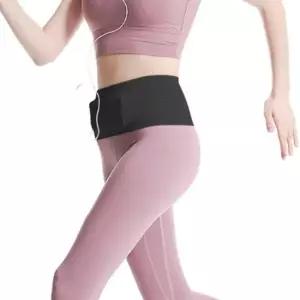 허리 힙색 블랙 M 런닝힙색 스마트폰 레저 골프 런닝힙색 소지품 운동