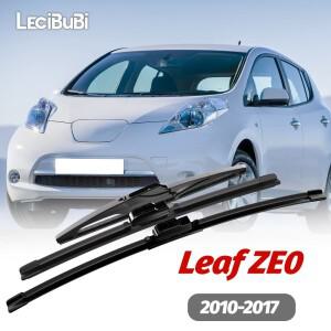 닛산 리프 ZE0 2010-2017 2011 액세서리용 전면 및 후면 앞 유리 와이퍼 블레이드 1세트