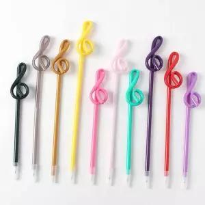 음자리 캐릭터볼펜 예쁜 컬러 10p세트예쁜 10P