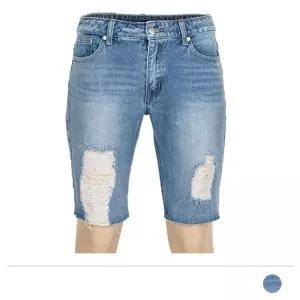 MP24036 머빈 데미지워싱 데님 5부 반바지남성청 남자 데일리 여름 패션 청반