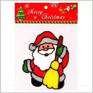 크리스마스젤리스티커(4개묶음판매) 스티커 크리스마스 크리스마스장식