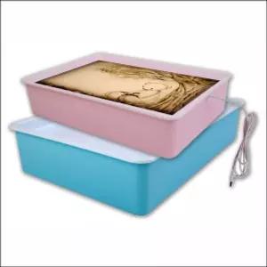 향앤미과학 LED 모래 그림판 샌드 아트 스크린교구 학습 만들기도구 만들기 만들기재료 만들기준비물