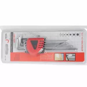 육각 볼 렌치 세트 ㄱ자 기구조립가정공구 용공구 미니 철봉 형렌치 볼트 너트