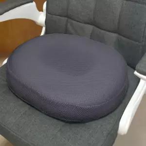 직장인 메모리폼 원형 도넛 방석 메쉬 쿠션 기능성방석
