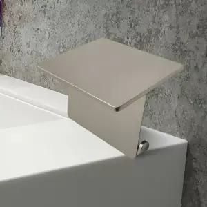 스텐레스 무광 휴지걸이 선반형 욕실 5500 블랙 인테리어 셀프인이러 두루마리 화장실