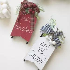 크리스마스 썰매 2P트리장식 성탄절품 장식품 데코