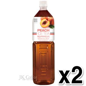 대상 로즈버드 복숭아 아이스티 시럽 1.47L (2개1세트)