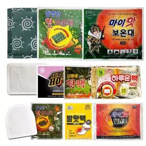 김병장 마이핫보온대 160g x 60개/손난로 군용 핫팩 붙이는핫팩 발핫팩 발난로