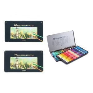 문화 틴 케이스 수채 넥스프로 60색 72색 색연필