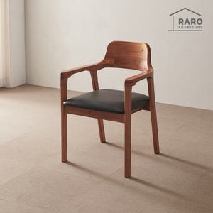 라로퍼니처 발렌시 원목 식탁 의자 참죽나무 실링가우드 카페 인테리어