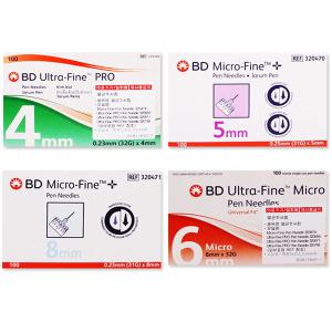 비디펜니들/BD/울트라파인/펜니들/마이크로파인/31G/32G/100개입