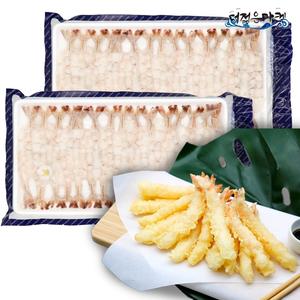 튀김용 노바시새우 90마리 ( 30미 x 3 ) 탈각 손질 명절 제수용 튀김 새우