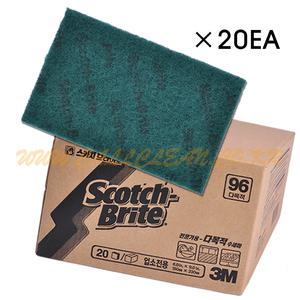 3M전문가용 96다목적수세미-20p 영업용,청수세미,철,호텔,모텔,관공서,최저가,청소용품,당일배송