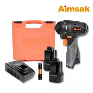 아임삭 AD414RS 3G 14.4V 충전드릴 2.0Ah 배터리2개