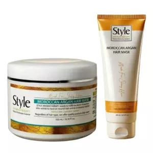 모로칸 아르간 헤어팩 500ml+200ml 2종 손상모 복구 헤어마스크