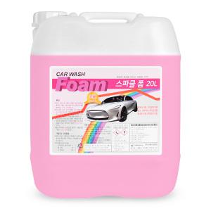 고농축 스파클폼 20L 자동세차기 스노우폼 세제
