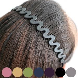 안아픈 플라스틱 얇은 머리띠 헤어밴드 남자 여자 M05