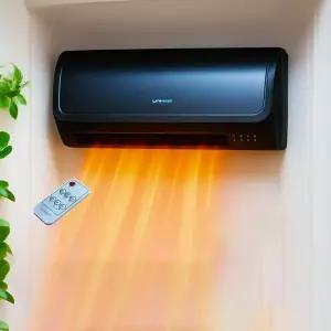 절전형 벽걸이 온풍기 히터 욕실 화장실 원룸 오토스윙 가정용 업소용 사무실용 2.0kw 스탠딩겸용