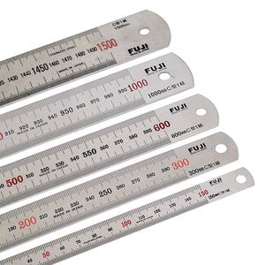 일본산 FUJI 1500mm 직자 Steel Scale 철자 C형 1급 쇠자