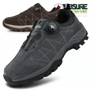 보아시스템 다이얼버튼 천연소가죽 트레킹화 워킹화 하이킹화 경등산화