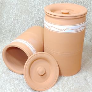 한양도예 새로운 쌀통 20kg 10kg 5kg 황토쌀독 쌀보관통 쌀독 쌀보관함 잡곡통 도자기