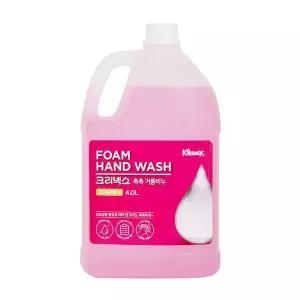[하프클럽/]촉촉 거품비누 4L (그린플로럴향) 폼 솝 손세정제 리필 대용량