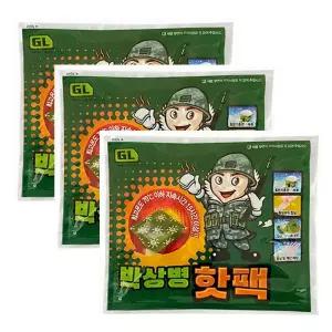 박상병 150g 손난로 군용 핫팩 대용량 캠핑 일회용 손난로 30매
