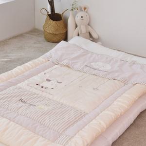 오가닉 코마사 60수 순면 사계절 신생아 유아 차렵이불 세트 출산준비 더품베이비