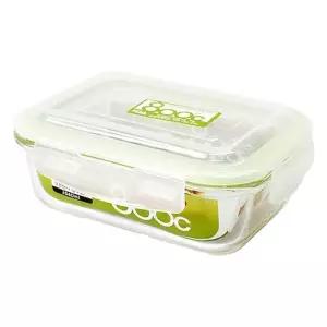 오븐락 유리 반찬통 글라스 밀폐 직사각3호 1040ml