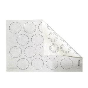 실리콘 마카롱 도안 (원 하트) 양면 패드 오븐가능