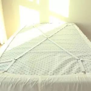 [텐바이텐]대형 침대 매트 시트 고정 집게 밴드 NPL 매트리스 커버 밀림방지