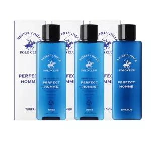 비버리힐즈폴로클럽 퍼펙트옴므 200ml 스킨 2개 + 로션1개 총3개 대용량
