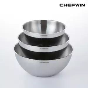 쉐프윈 304STS MOON 믹싱볼 3종