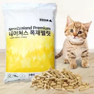 오가닉 네이처스플레임 뉴질랜드 프리미엄 펠렛 15kg /목재펠릿 펠릿 우드펠렛