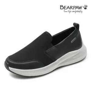 [롯데백화점]베어파우 ROBIN 여성 슬립온 키높이 운동화 스니커즈 블랙 신발 K2275001PA-W 3.5CM