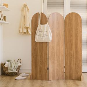 [우드레이]아치형 라운드 스탠드 파티션