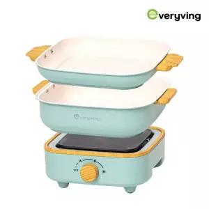 [텐바이텐]에브리빙 2in1 쿡 마스터 1.5L CA-2W15GN 쿠커 그릴 캠핑 차박