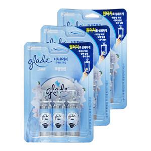 엘지 그레이드 방향제 터치후레쉬 크린린넨 13ml 3입 3개